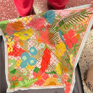 Kathy Hilton x Lorna Murray Vibrant Scarf